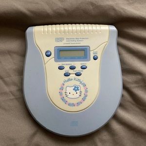 genuine vintage sanrio hello kitty portable cd player